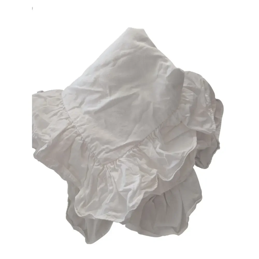 CUSTOM MADE EURO PILLOW SHAMS! 100% FINE COTTON, RUFFLED EDGES, ZIPPER CLOSURE!